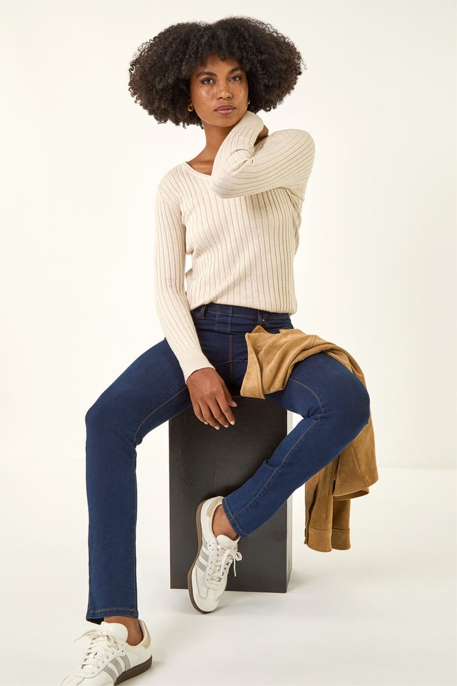 Roman Indigo 31'' Denim Stretch Jegging