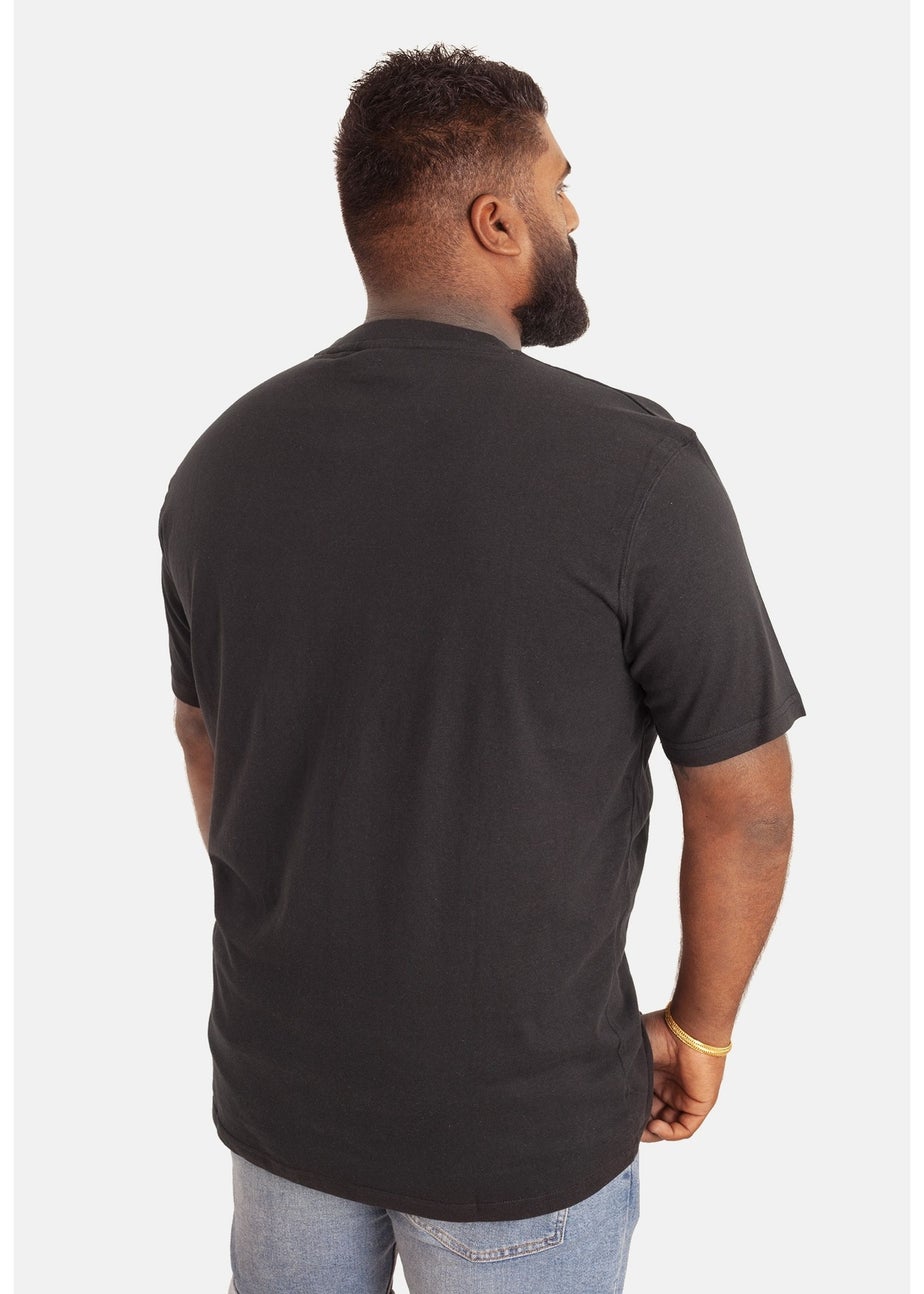 Duke Black Kingsize Flyers-1 Crew Neck T-Shirt