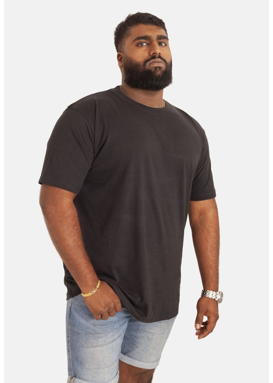 Duke Black Kingsize Flyers-1 Crew Neck T-Shirt