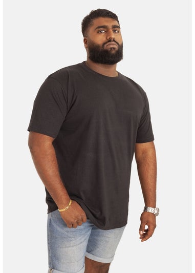 Duke Black Kingsize Flyers-1 Crew Neck T-Shirt