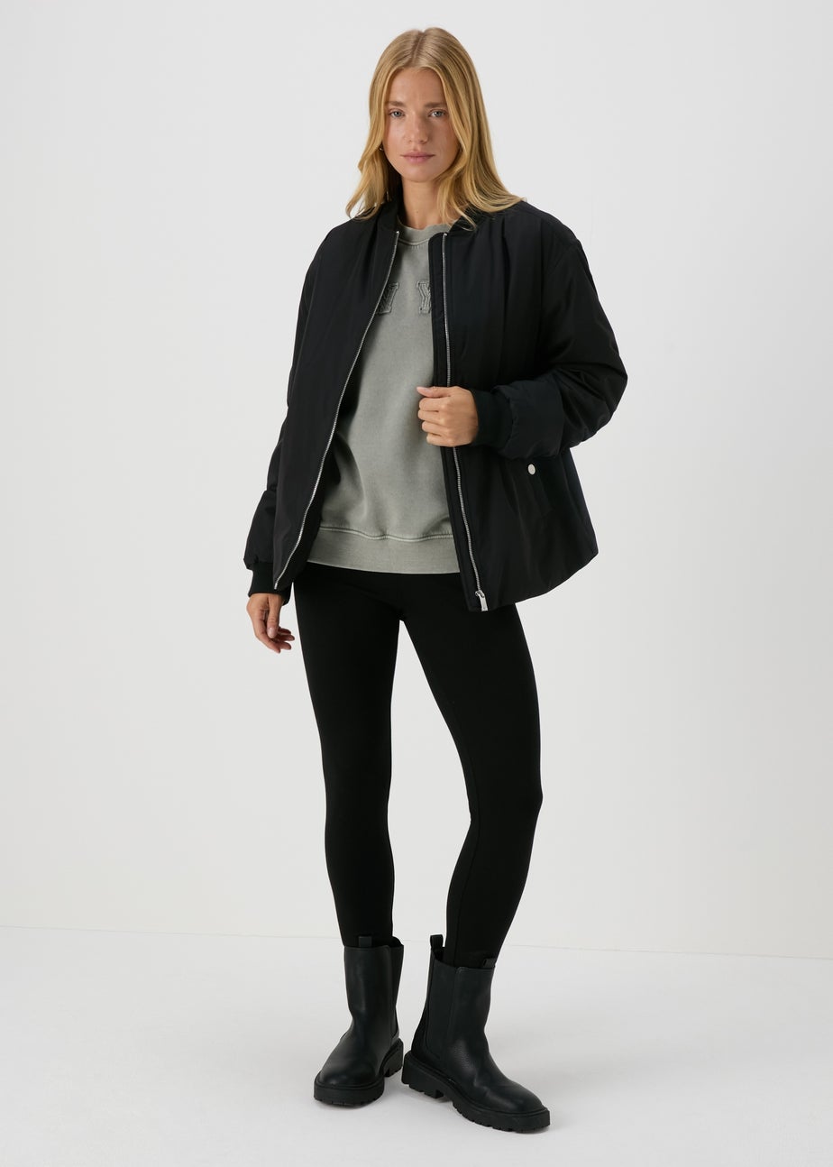 Green Acid Wash New York Sweatshirt