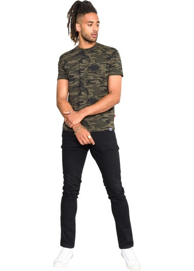 Duke Dark Green Gaston Camouflage T-Shirt