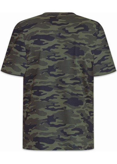 Duke Dark Green Gaston Camouflage T-Shirt