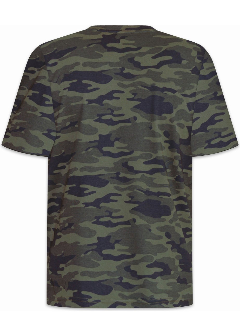 Duke Dark Green Gaston Camouflage T-Shirt