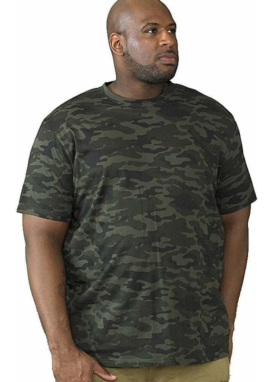 Duke Forest Green Gaston Camouflage Short Sleeved T-Shirt