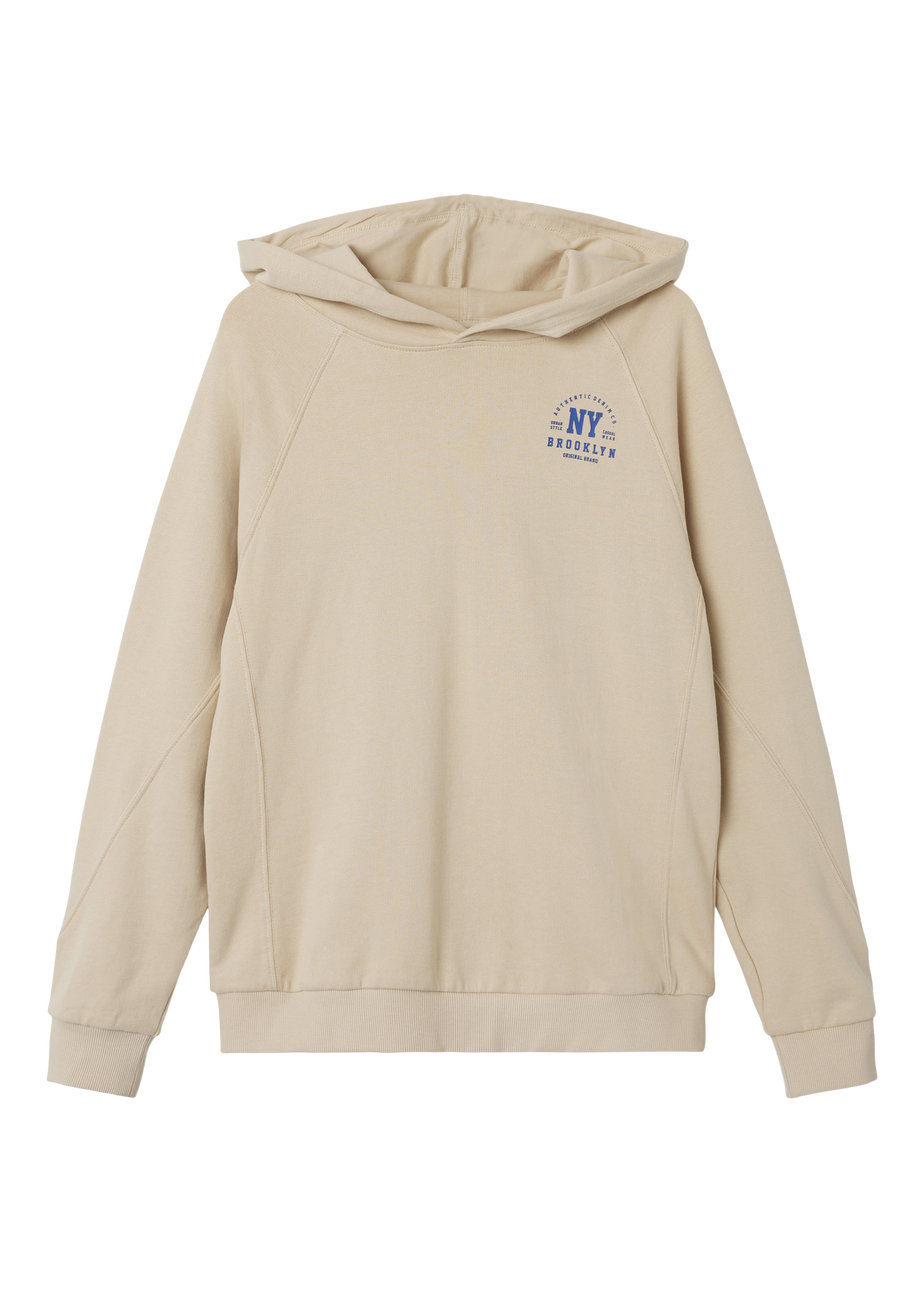 Name It Boys Cream Bando Hoodie (6-12yrs)