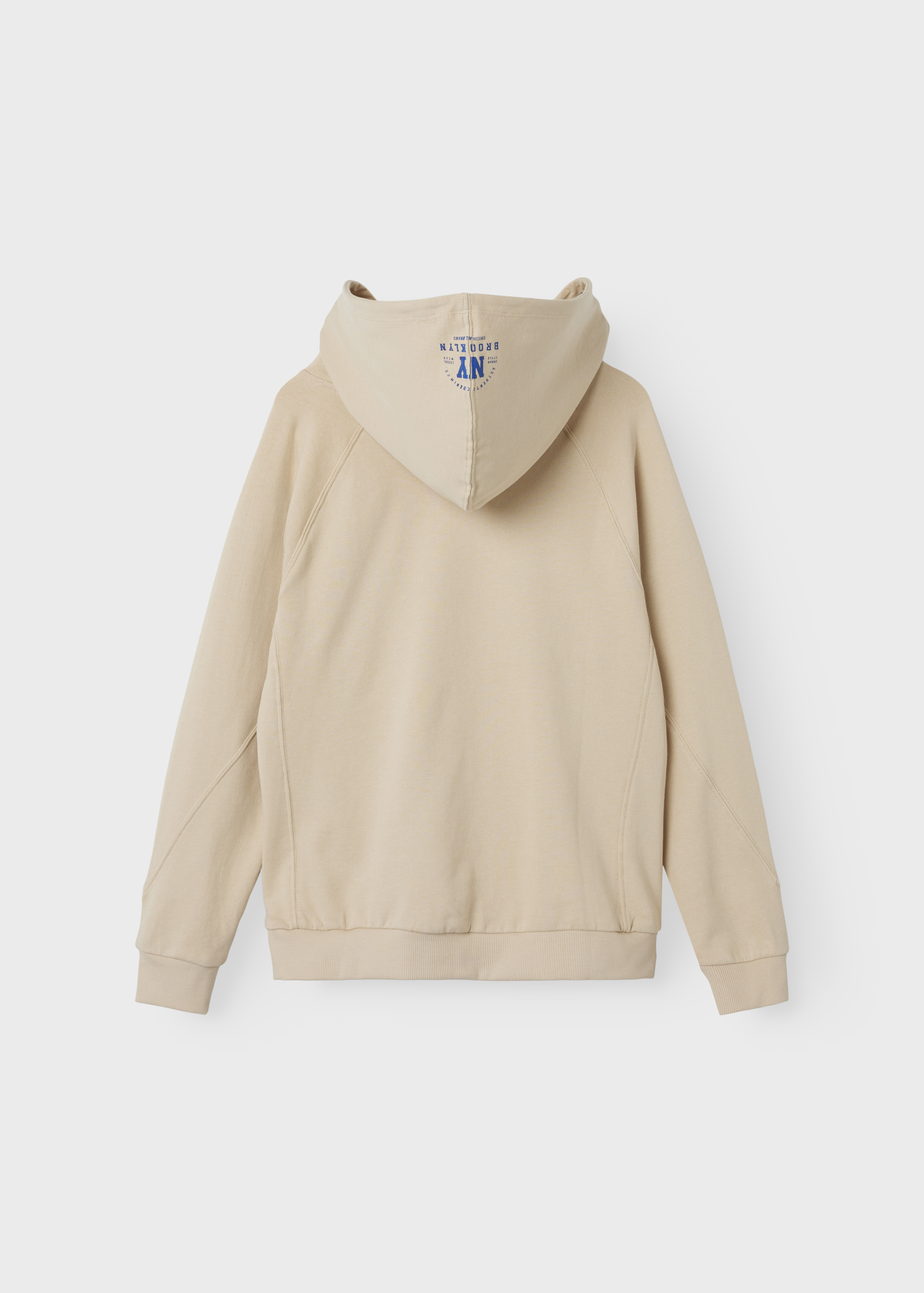 Name It Boys Cream Bando Hoodie (6-12yrs)