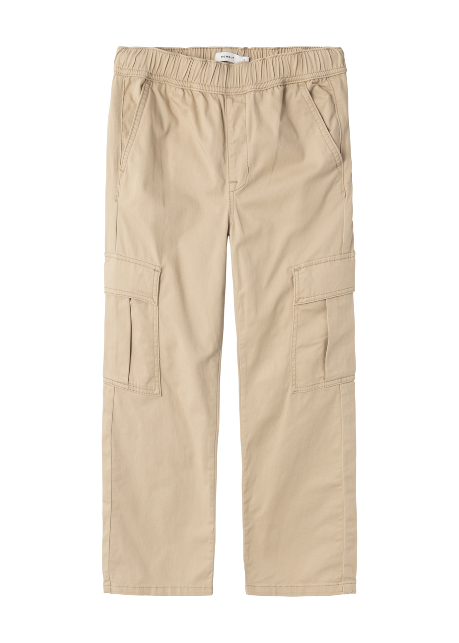 Name It Boys Beige Cargo Trousers (7-12yrs)