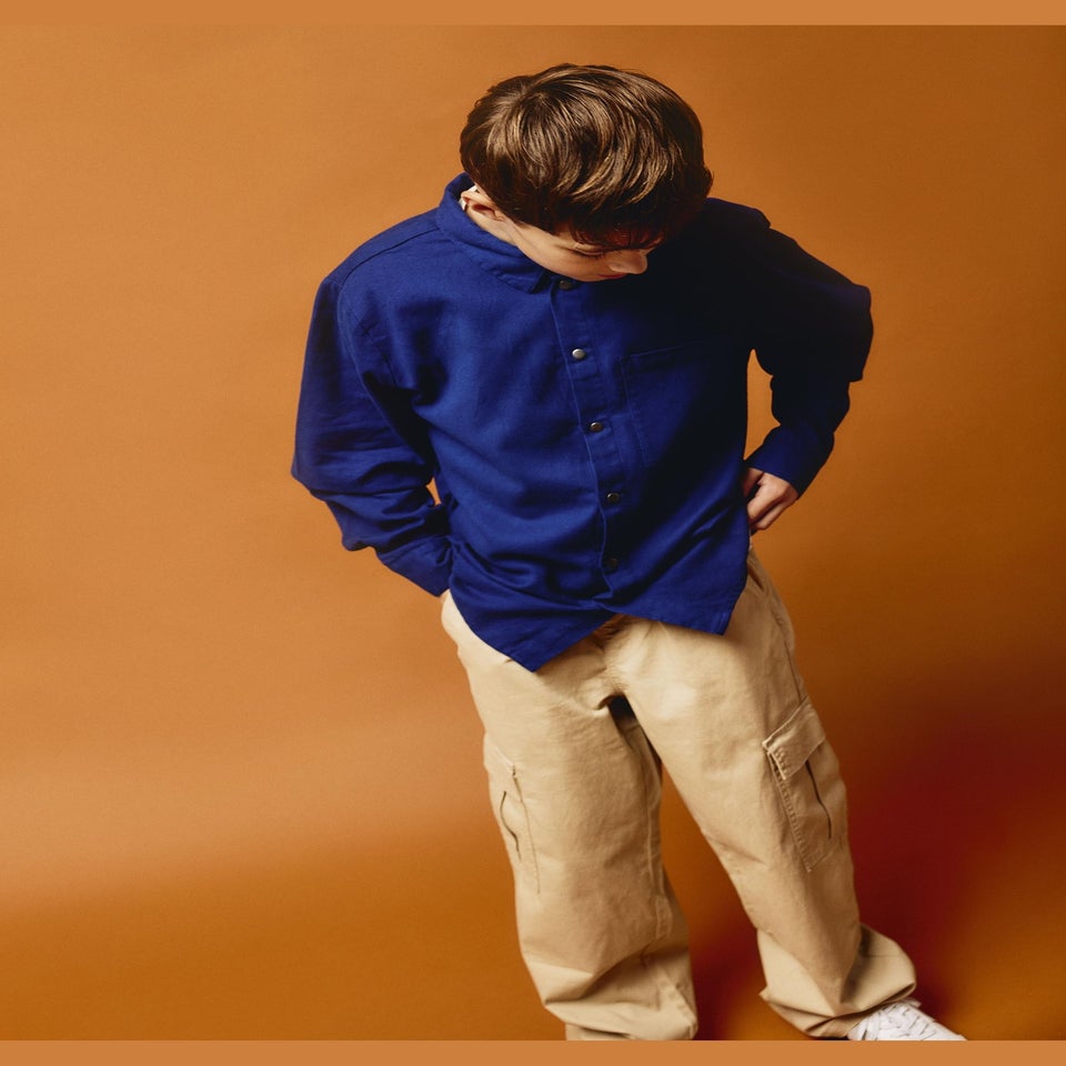 Name It Boys Beige Cargo Trousers (7-12yrs)