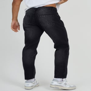 Brave Soul Charcoal Cotton Loose Fit Denim Jeans