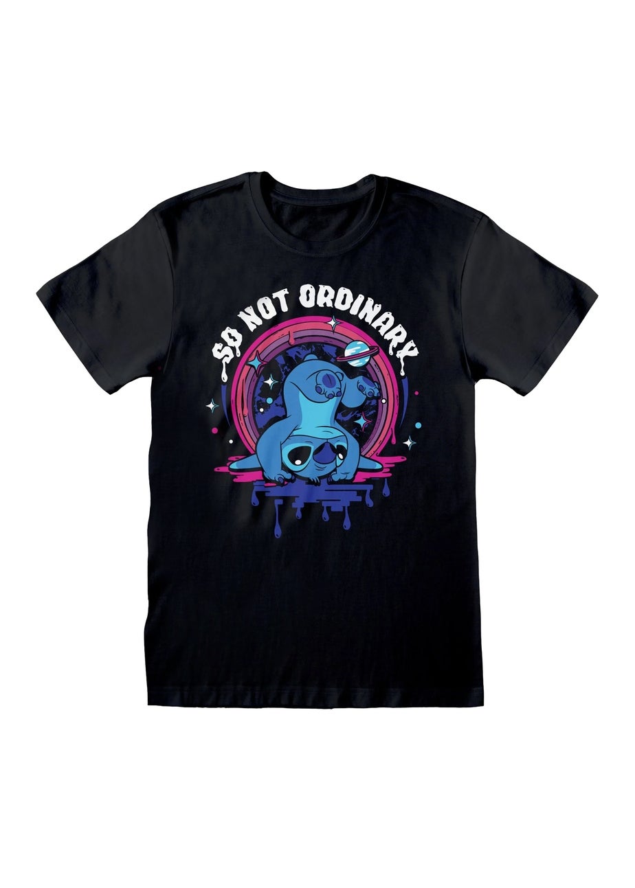 Disney Kids Black Lilo & Stitch So Not Ordinary T-Shirt (5-13yrs)
