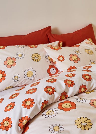 Sassy B Groovy Floral Reversible Duvet Cover Set