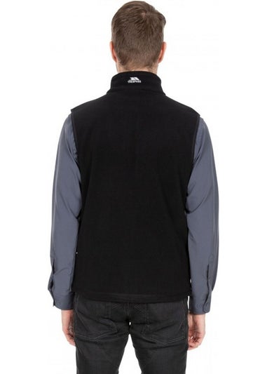 Trespass Black Othos II Full Zip Fleece Gilet