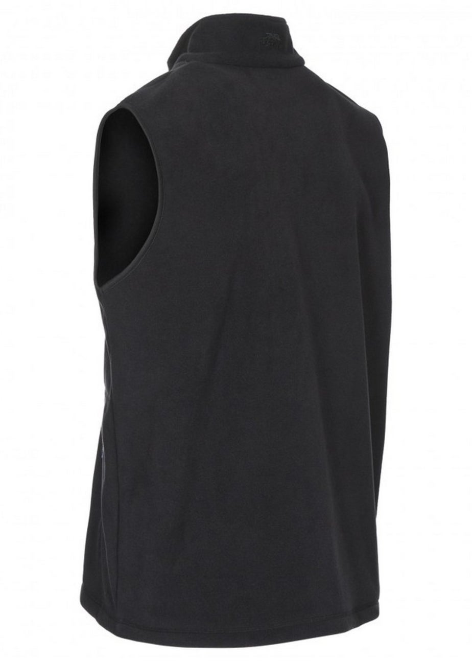 Trespass Black Othos II Full Zip Fleece Gilet