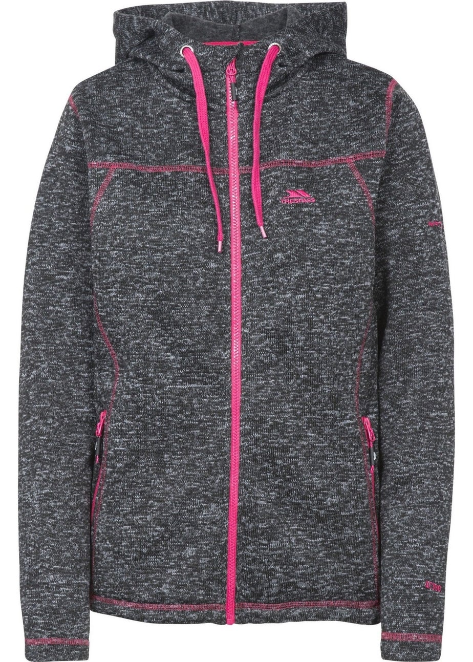 Trespass Black Odelia Fleece Jacket