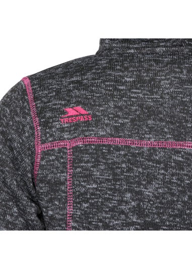 Trespass Black Odelia Fleece Jacket