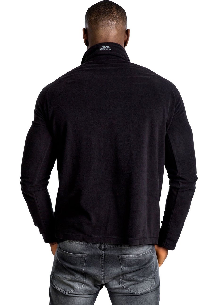 Trespass Black Blackford Microfleece