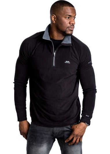 Trespass Black Blackford Microfleece