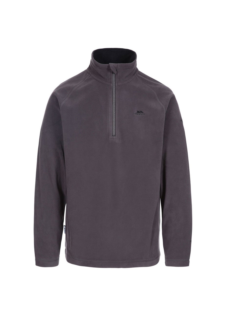 Trespass Dark Grey Blackford Microfleece
