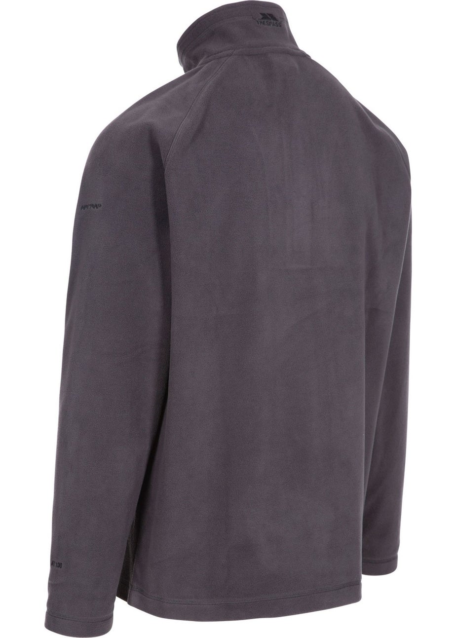 Trespass Dark Grey Blackford Microfleece