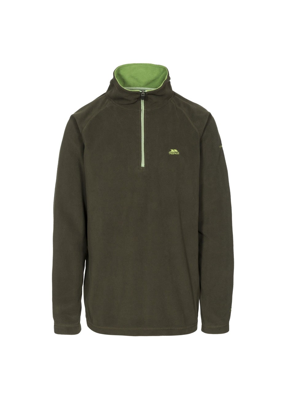 Trespass Olive Blackford Microfleece