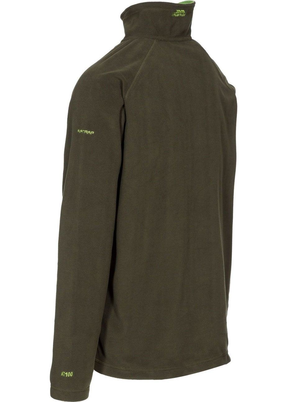 Trespass Olive Blackford Microfleece
