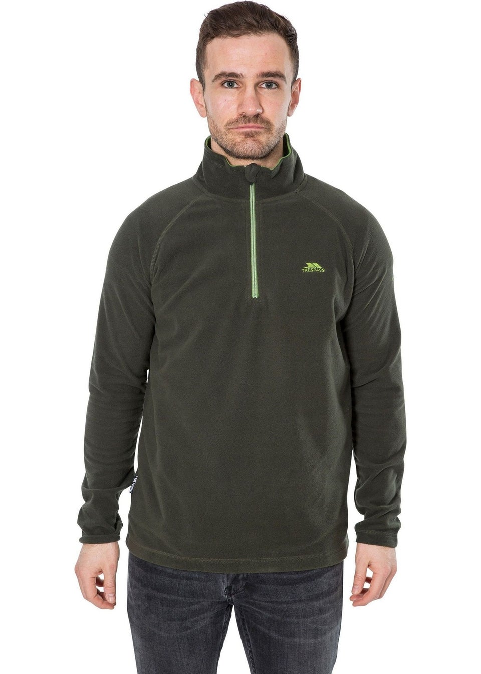 Trespass Olive Blackford Microfleece