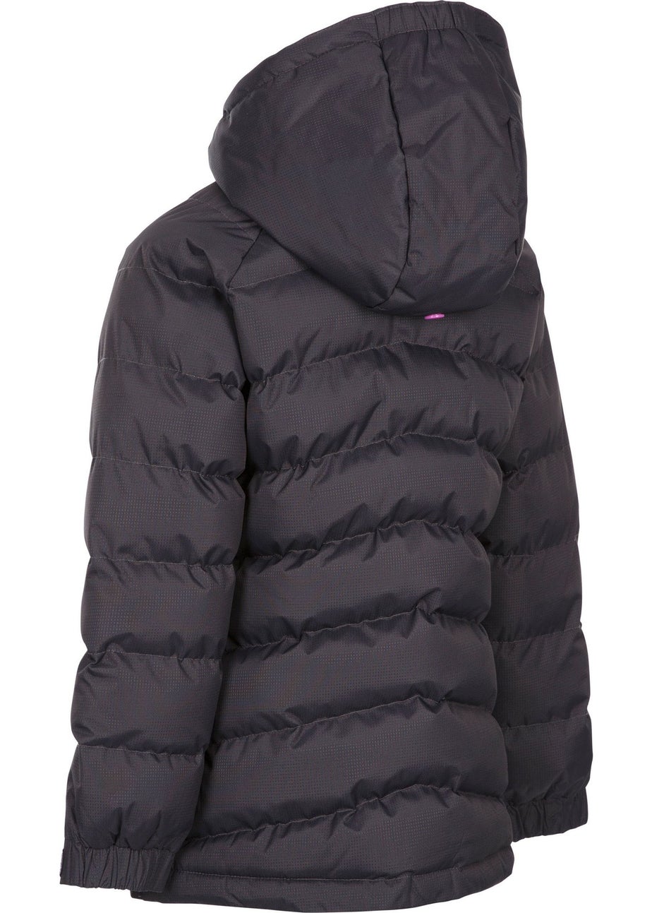 Trespass Kids Dark Grey Amira Casual Jacket (2-12yrs)