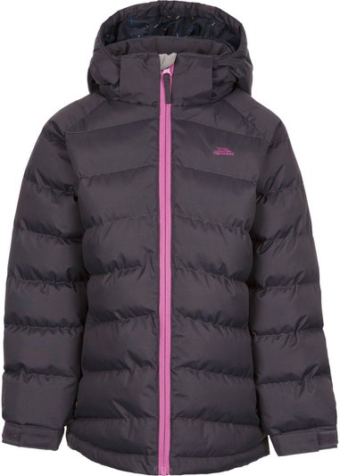 Trespass Kids Dark Grey Amira Casual Jacket (2-12yrs)