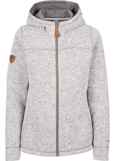 Trespass Dark Grey Reserve Hooded Fleece