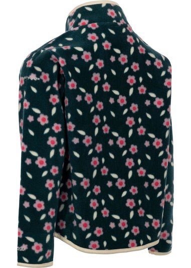 Trespass Girls Green Sibyilla Fleece Jacket (2-12yrs)