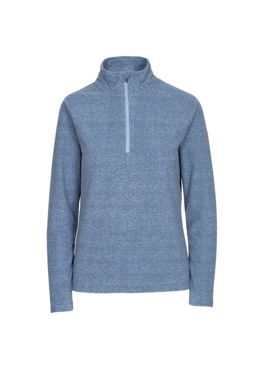 Trespass Navy Meadows Fleece Top