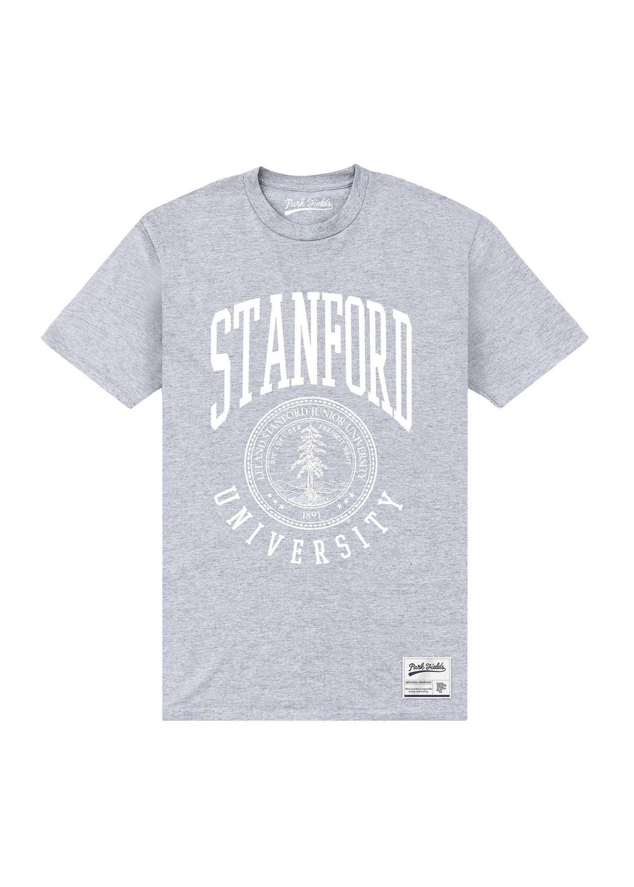Stanford University Grey Crest T-Shirt