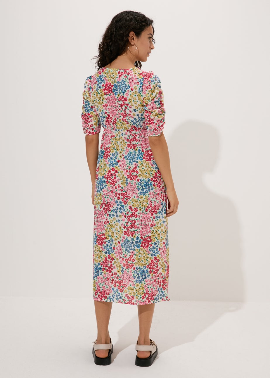 Multicoloured Midi Dress
