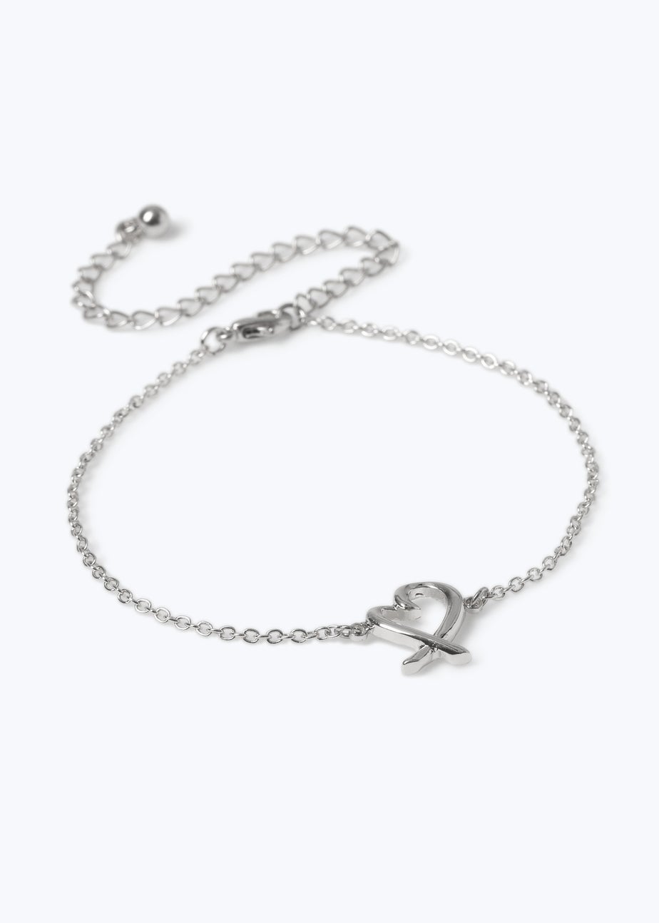 Muse Silver Heart Necklace