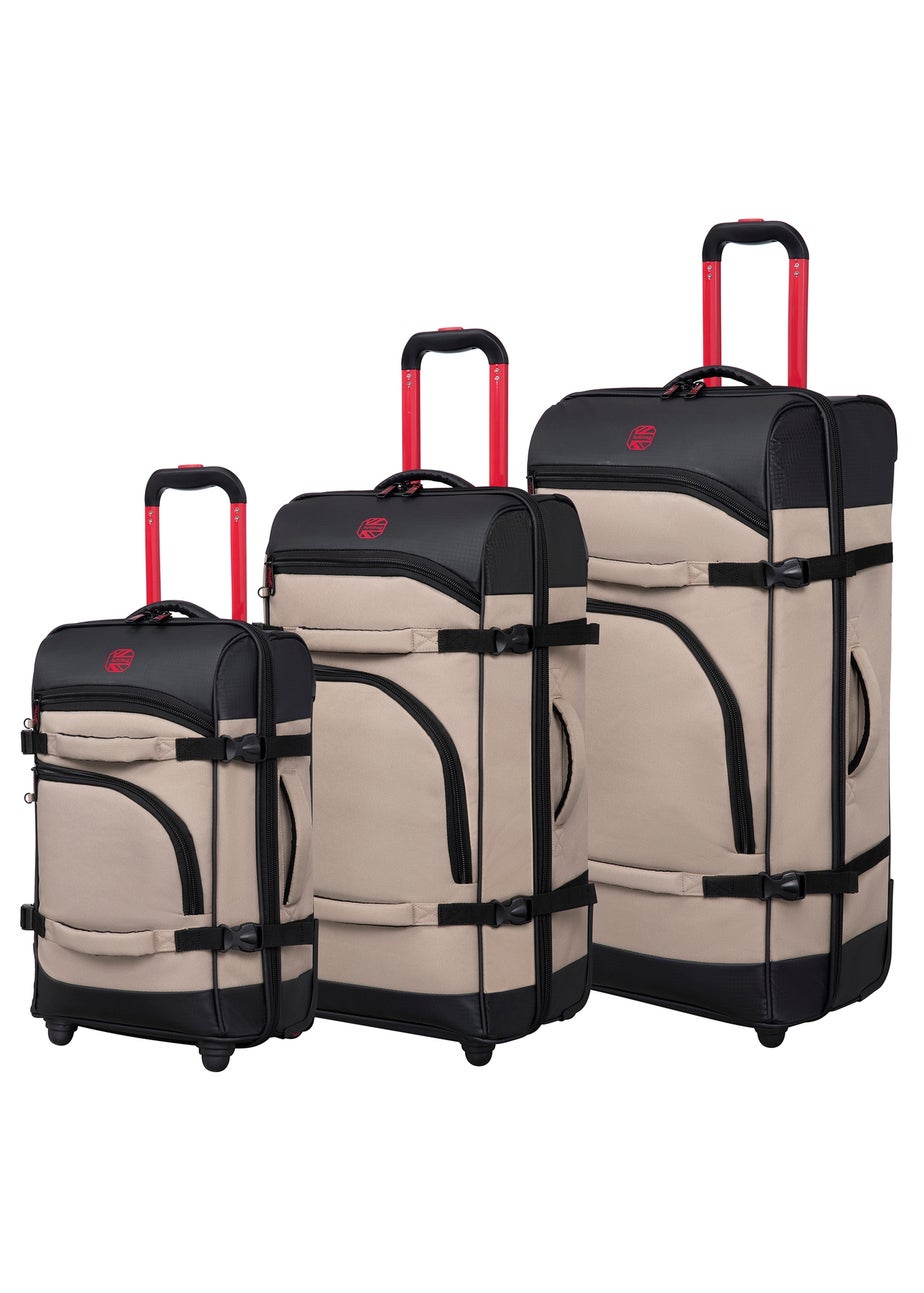 BritBag Persevering Cobblestone/Black Duffle Bag