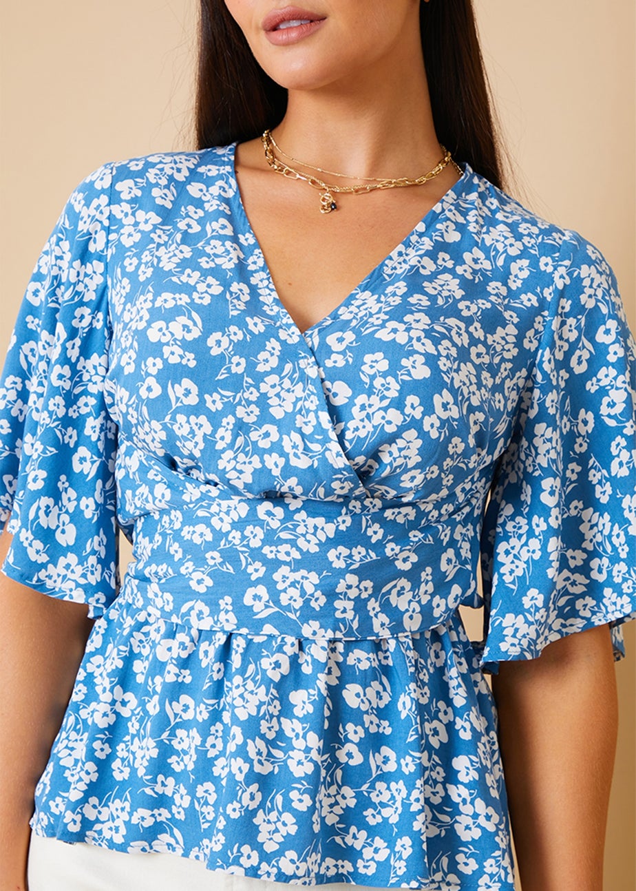 In The Style Floral Print Blouse