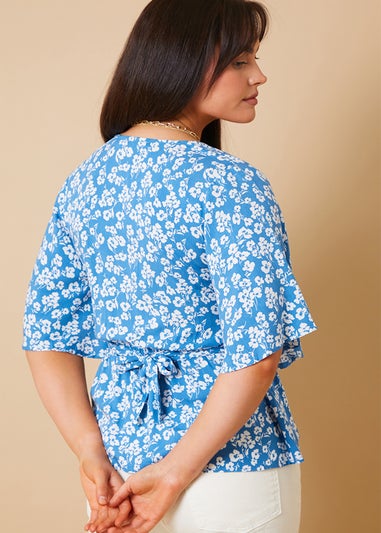 In The Style Floral Print Blouse