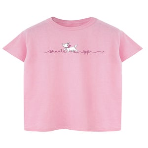 Disney Pink The Aristocats Marie Ribbon Boyfriend Fit T-Shirt