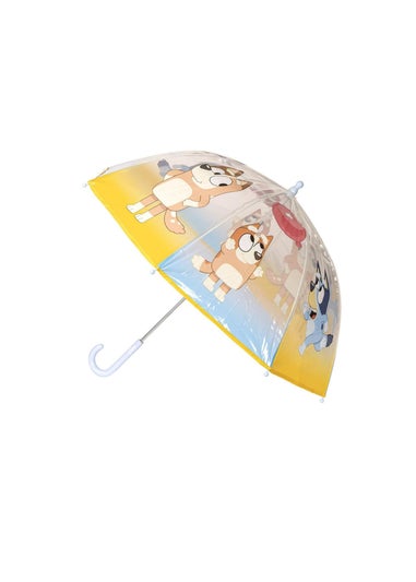 Bluey Blue All Weather Set With Backpack Along With An Umbrella