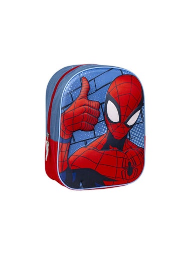 Spiderman Red All Weather Set With Backpack Along With An Umbrella