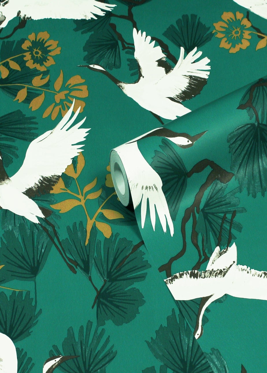 furn. Demoiselle Tropical Wallpaper (53 x 1050cm)