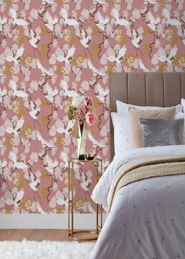 furn. Demoiselle Tropical Wallpaper (53 x 1050cm)