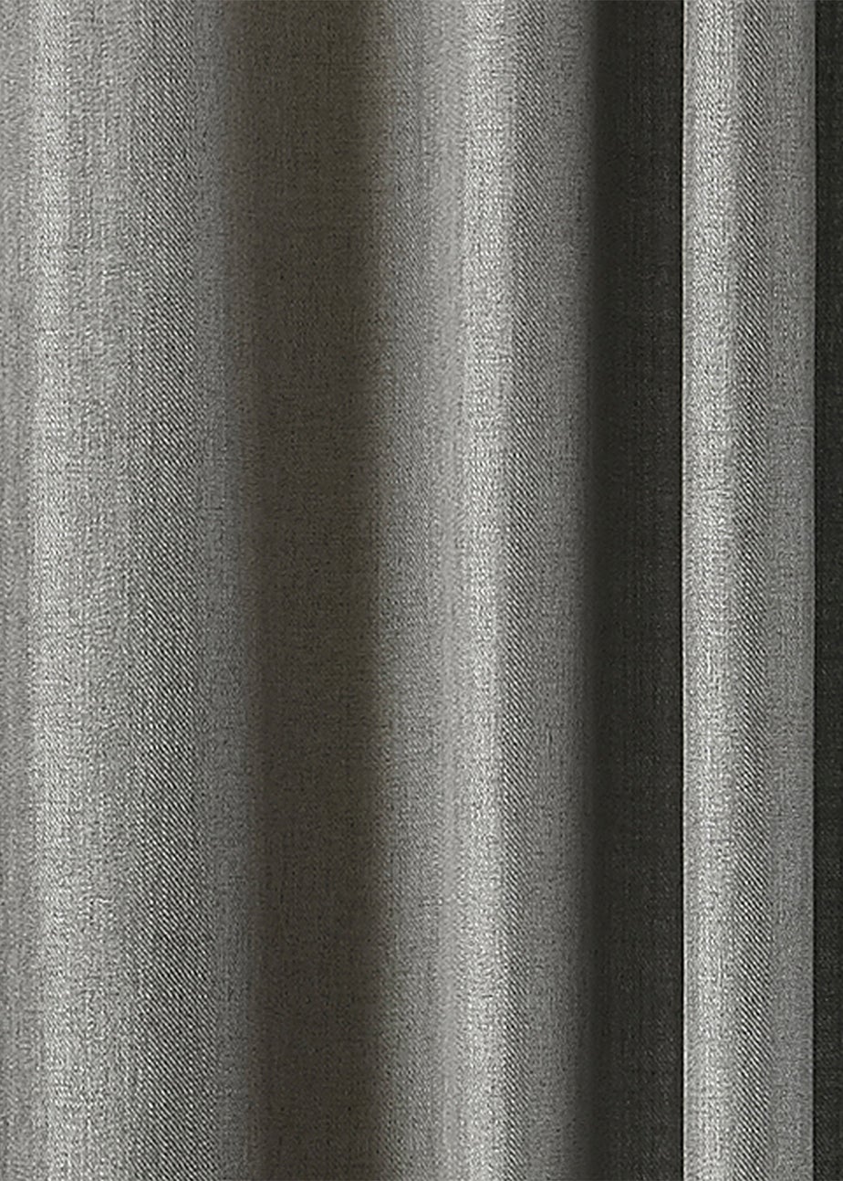 Paoletti Atlantic Twill Woven Eyelet Curtains