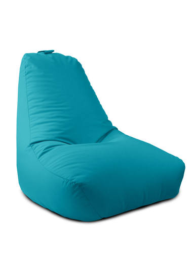 rucomfy Indoor/Outdoor Lounge Chair Turquoise Beanbag
