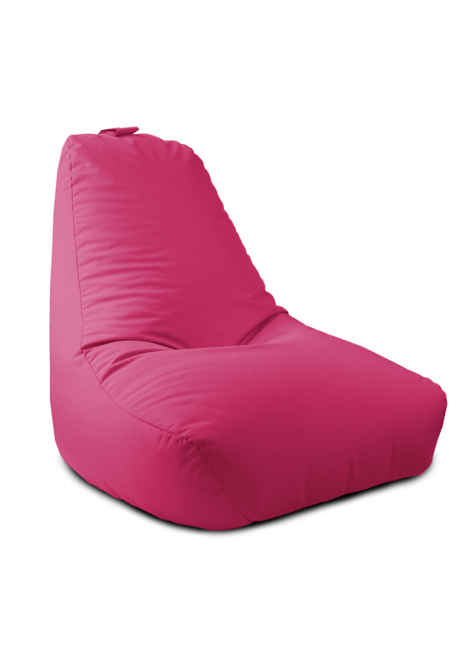 rucomfy Indoor/Outdoor Lounge Chair Cerise Pink Beanbag