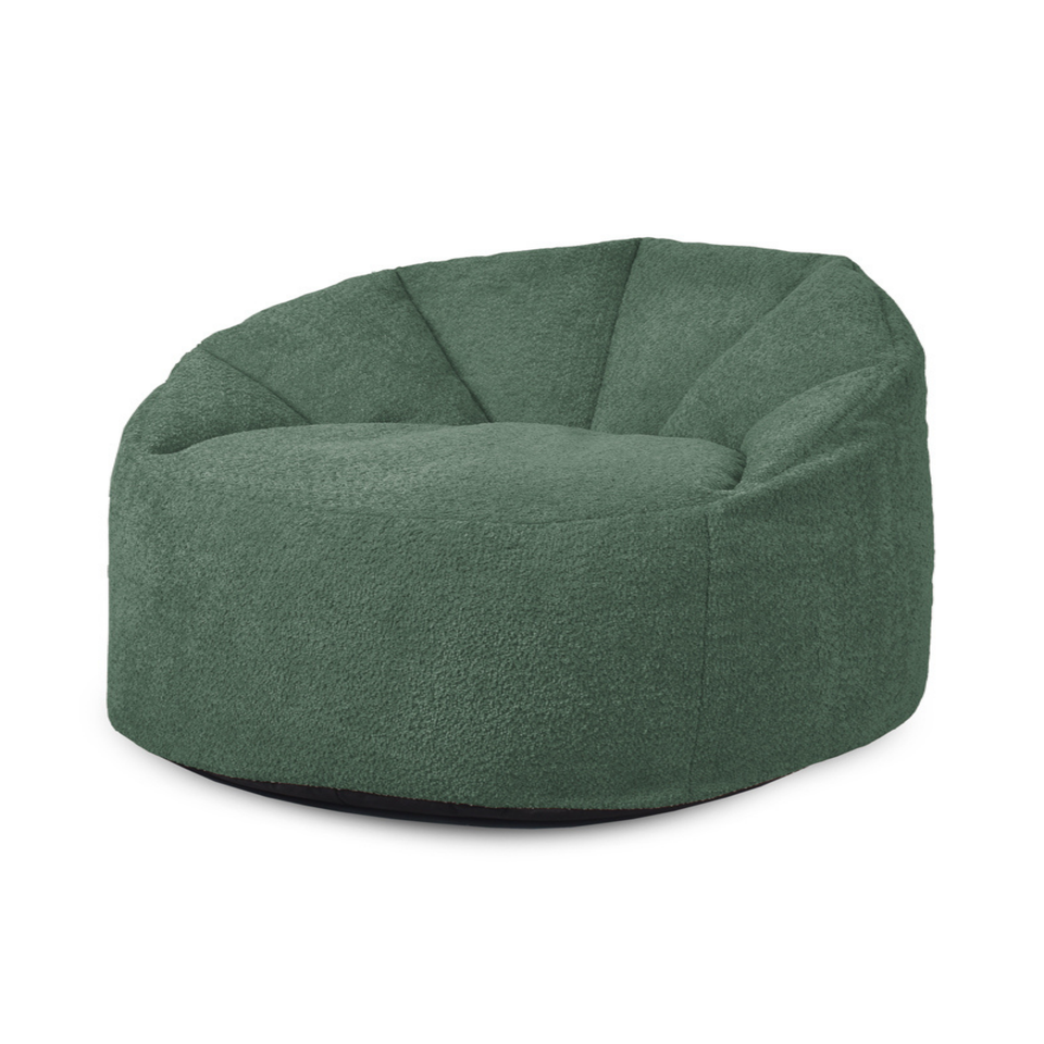 rucomfy Snug Cinema Chair Dark Green Beanbag