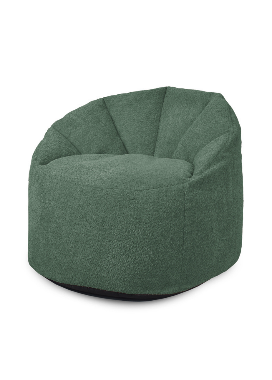 rucomfy Snug Cinema Chair Dark Green Beanbag