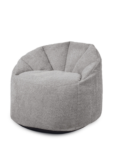rucomfy Snug Cinema Chair Grey Beanbag