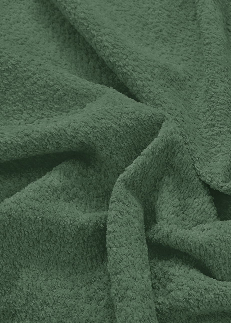 rucomfy Snug Pouffe Dark Green Beanbag